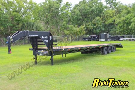 Used 2022 8.5X40 Sure Pull Trailers GOOSENECK EQUIPMENT TRAILER