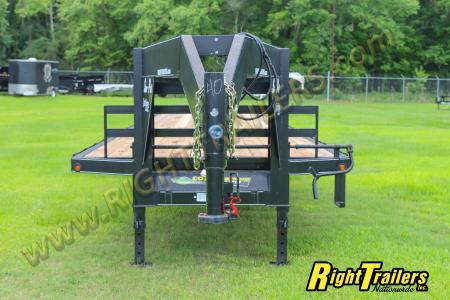 Used 2022 8.5X40 Sure Pull Trailers GOOSENECK EQUIPMENT TRAILER