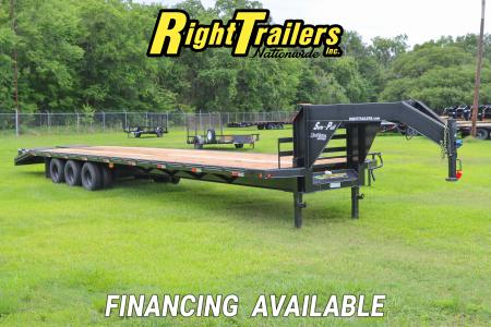 Used 2022 8.5X40 Sure Pull Trailers GOOSENECK EQUIPMENT TRAILER