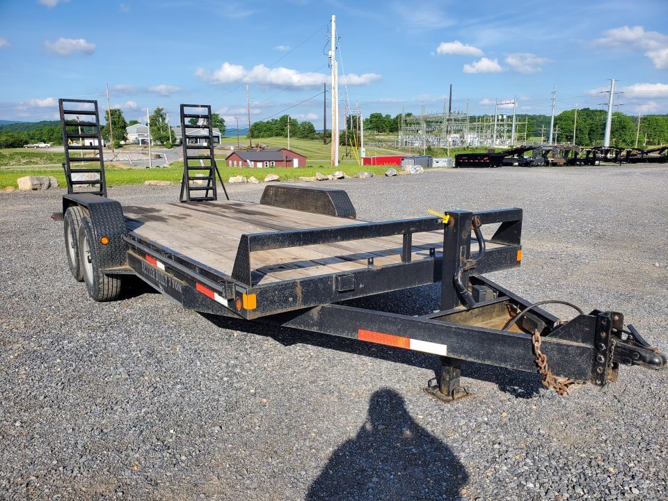 Used USED AS IS - 2019 Better Built 6" Equipment Trailer / 14,000 GVWR / 82"x18'