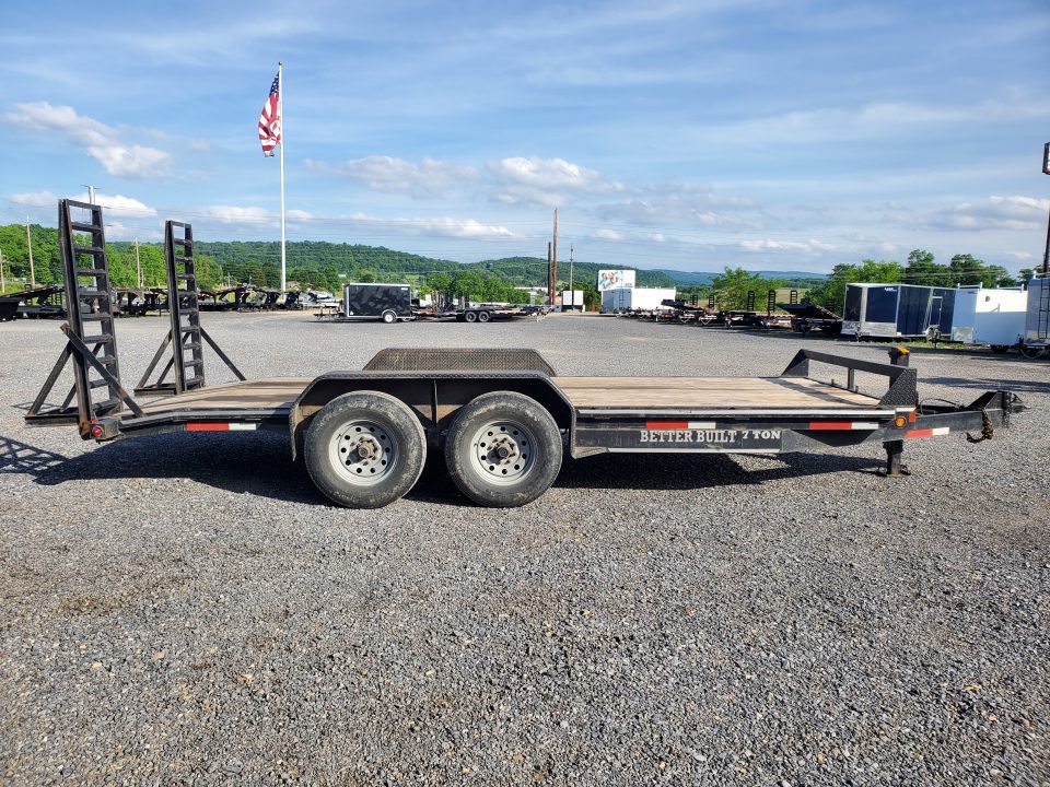 Used USED AS IS - 2019 Better Built 6" Equipment Trailer / 14,000 GVWR / 82"x18'