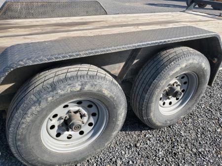 Used USED AS IS - 2019 Better Built 6" Equipment Trailer / 14,000 GVWR / 82"x18'