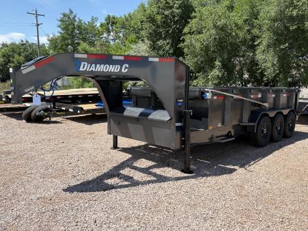 New 2026 Diamond C Trailers LPT307 16X82 Dump Trailer