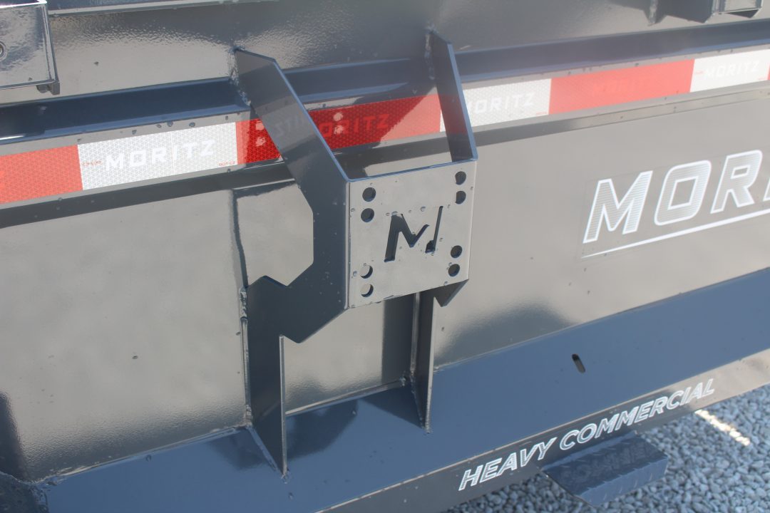New 2026 Moritz 6' 10" x 14' Heavy Commercial DLH Series Dump Trailer - 14000# GVW