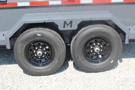 New 2026 Moritz 6' 10" x 14' Heavy Commercial DLH Series Dump Trailer - 14000# GVW