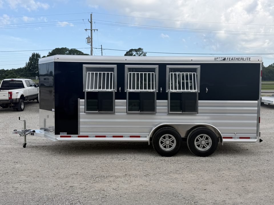 New 2026 Featherlite 3 Horse Bumper Pull Horse Trailer