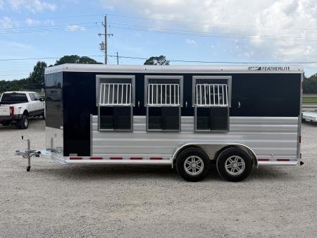 New 2026 Featherlite 3 Horse Bumper Pull Horse Trailer