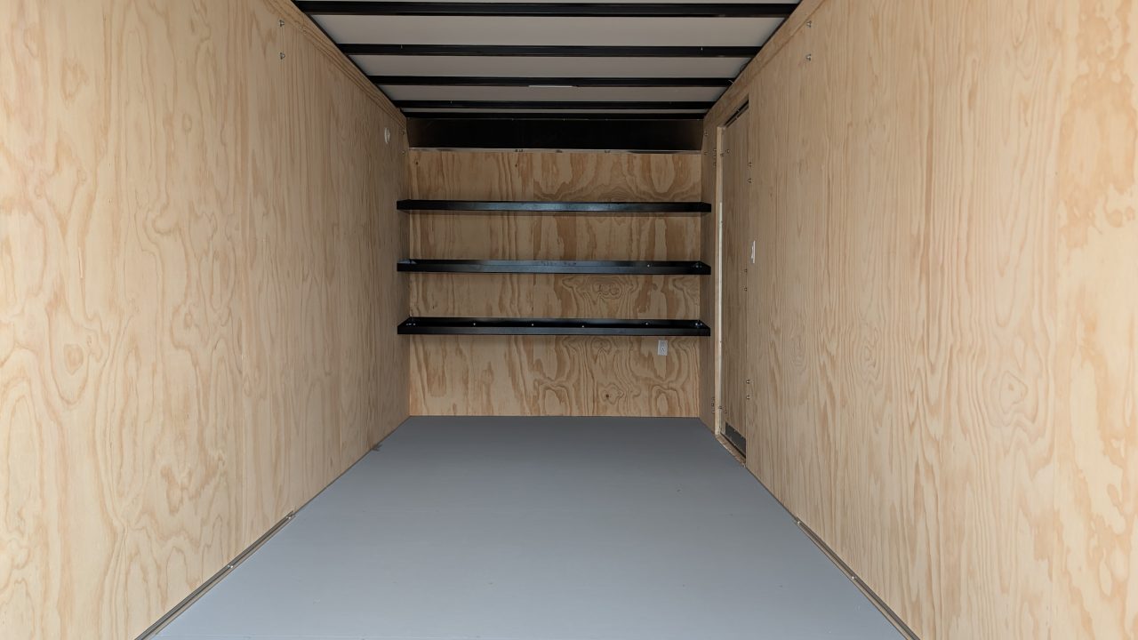 New 2026 Car Mate 7x18 HD Contractor Trailer w/ Rear Barn Doors (9990#)