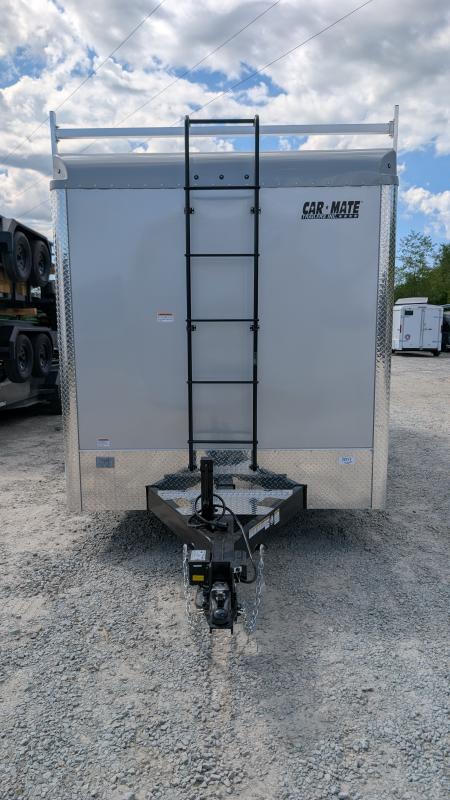 New 2026 Car Mate 7x18 HD Contractor Trailer w/ Rear Barn Doors (9990#)
