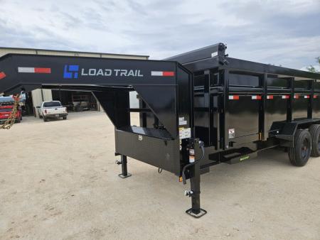 New 2026 Load Trail 14K 16' Gooseneck dump w/ Telescopic Cylinder