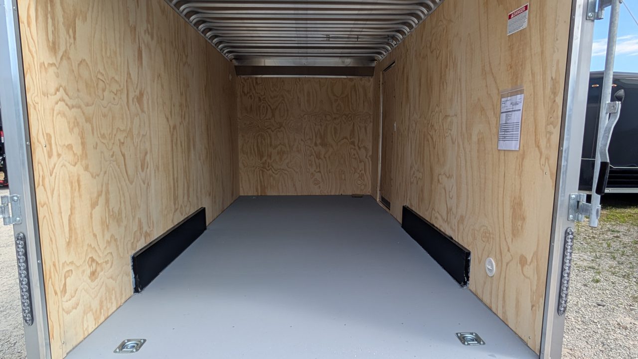 New 2026 Car Mate 7.5 x 16 HD Custom Cargo Trailer w/ Ramp Door (9990# GVW & 84" INSIDE!!)