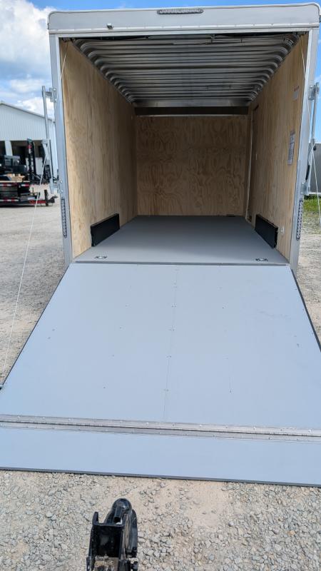 New 2026 Car Mate 7.5 x 16 HD Custom Cargo Trailer w/ Ramp Door (9990# GVW & 84" INSIDE!!)