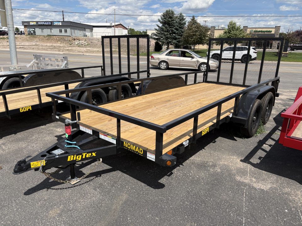 New 2027 Big Tex Trailers 60PI-16BK4RG2B Utility Trailer