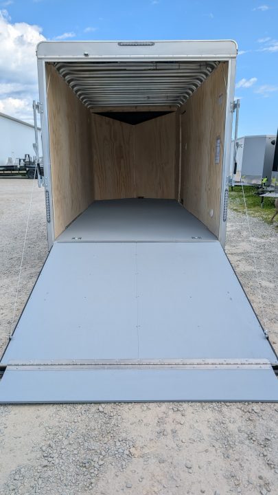 New 2026 Car Mate 7x16 HD Avalanche V-Nose Cargo w/ Ramp Door (84" INSIDE)
