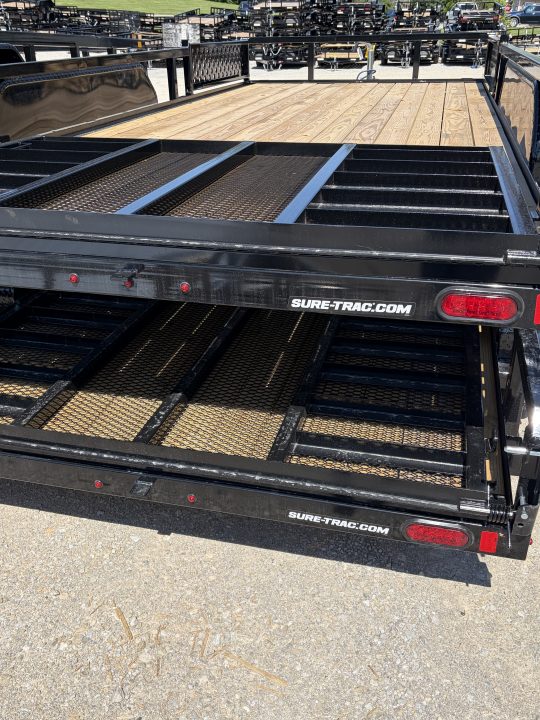 New 2026 Sure-Trac 	7 x 16 Tube Top 7K ATV Trailer