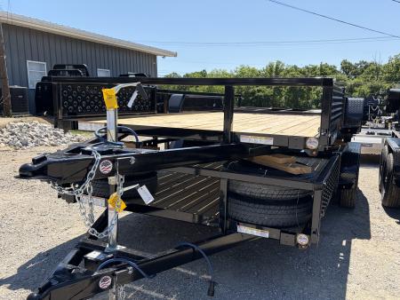 New 2026 Sure-Trac 	7 x 16 Tube Top 7K ATV Trailer