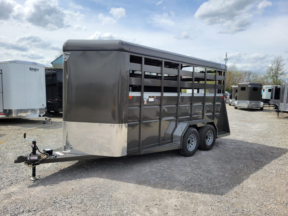 New 2027 Valley Trailers 16' LIVESTOCK TRAILER 7' Tall