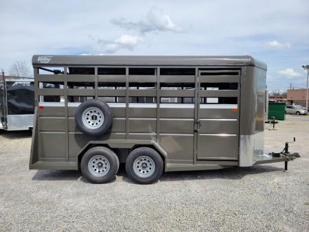 New 2027 Valley Trailers 16' LIVESTOCK TRAILER 7' Tall