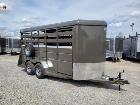 New 2027 Valley Trailers 16' LIVESTOCK TRAILER 7' Tall