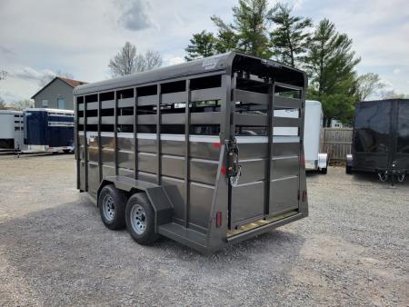 New 2027 Valley Trailers 16' LIVESTOCK TRAILER 7' Tall