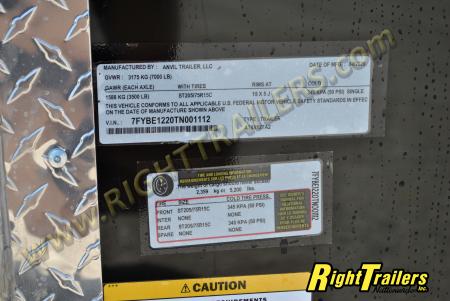 New 2026 6X12 ANVIL Cargo Trailer