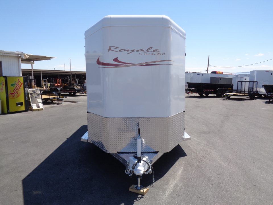 New 2027 Trails West * Royale SXST * 2-Horse Straight Load Bumper Pull Horse Trailer