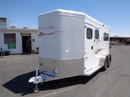 New 2027 Trails West * Royale SXST * 2-Horse Straight Load Bumper Pull Horse Trailer