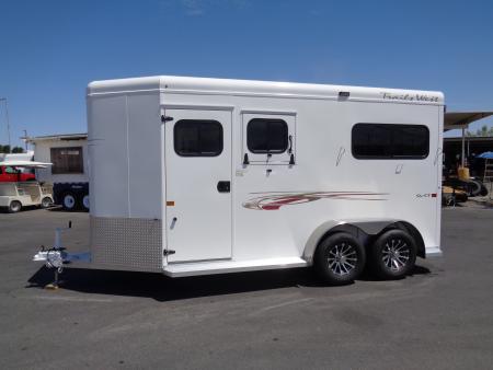 New 2027 Trails West * Royale SXST * 2-Horse Straight Load Bumper Pull Horse Trailer