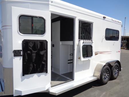 New 2027 Trails West * Royale SXST * 2-Horse Straight Load Bumper Pull Horse Trailer