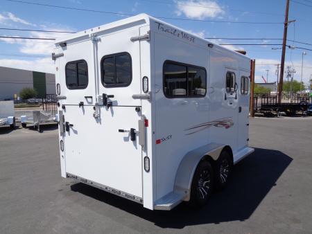 New 2027 Trails West * Royale SXST * 2-Horse Straight Load Bumper Pull Horse Trailer