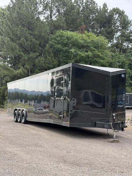 New 2026 Cynergy 2 8.5x36ft; Black; 7ft interior hight; double Etrack; 2 xl race doors; marine battery; Car / Racing Trailer