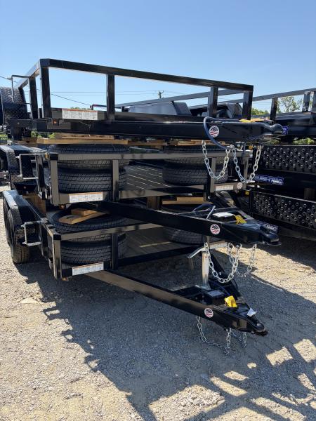 New 2026 Sure-Trac 6 x 12 Tube Top 7K Utility Trailer