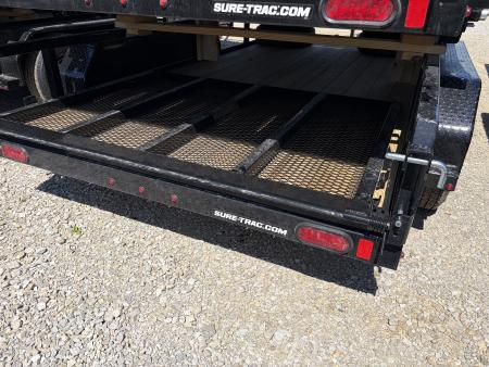 New 2026 SURE-TRAC 6 x 12 Tube Top 7K Utility Trailer