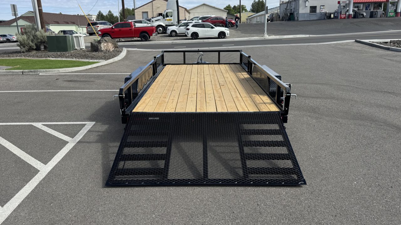 New 2026 Sure-Trac 7 x 16 Tube Top ATV 7K Utility Trailer