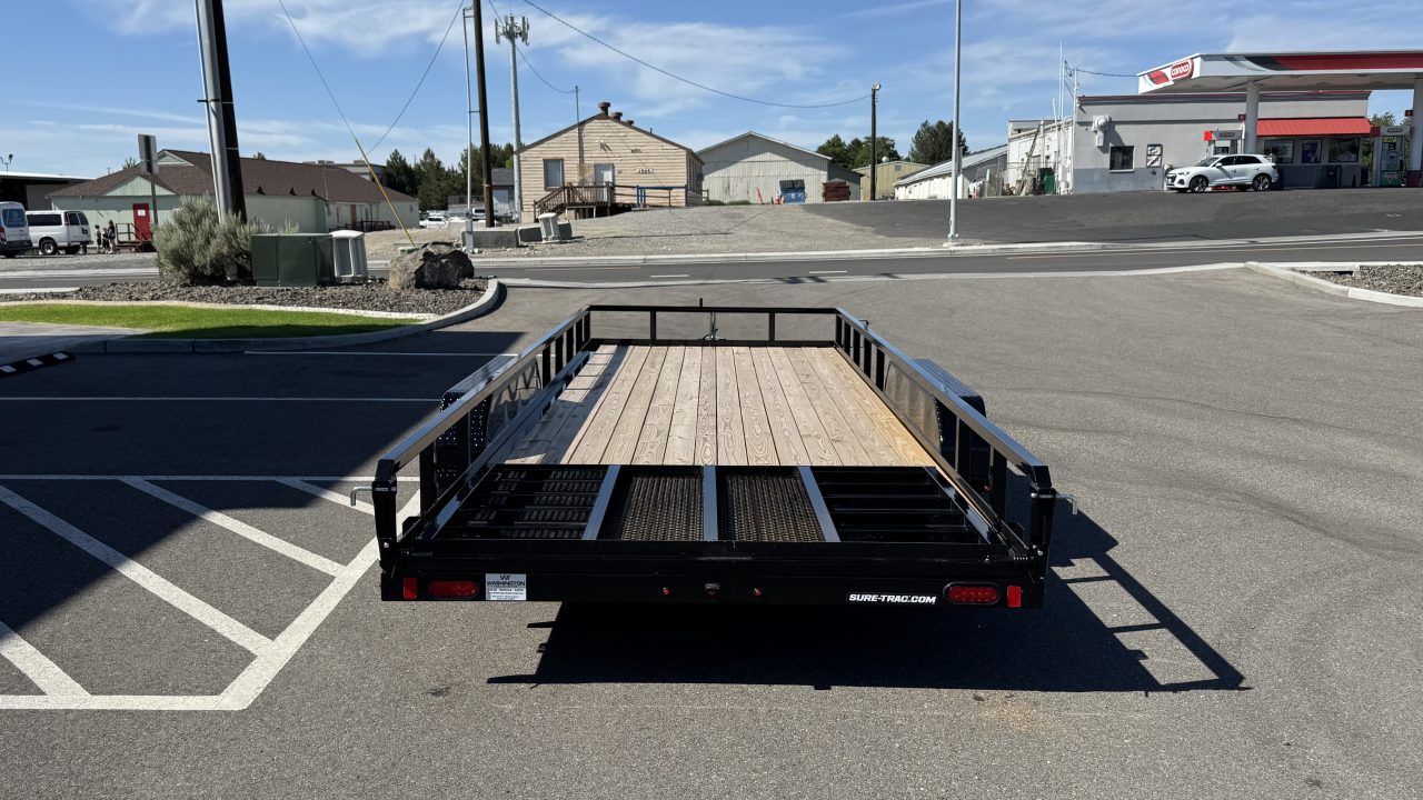 New 2026 Sure-Trac 7 x 20 Tube Top 7K Utility Trailer