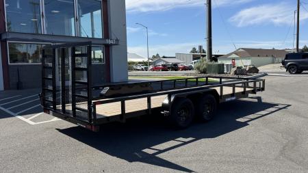New 2026 Sure-Trac 7 x 20 Tube Top 7K Utility Trailer