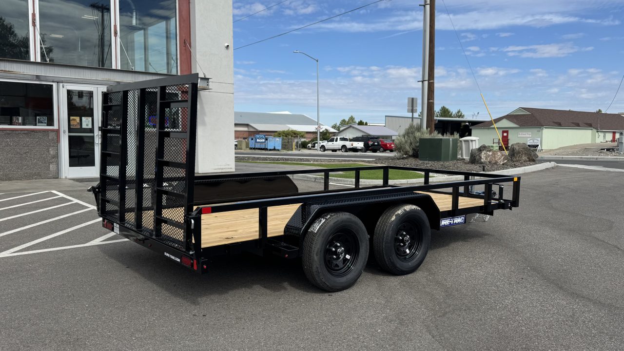 New 2026 Sure-Trac 7 x 14 Tube Top 7K Utility Trailer