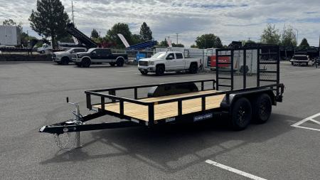 New 2026 Sure-Trac 7 x 14 Tube Top 7K Utility Trailer