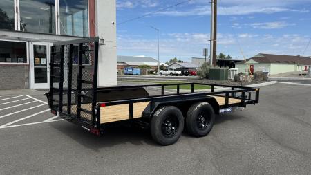 New 2026 Sure-Trac 7 x 14 Tube Top 7K Utility Trailer