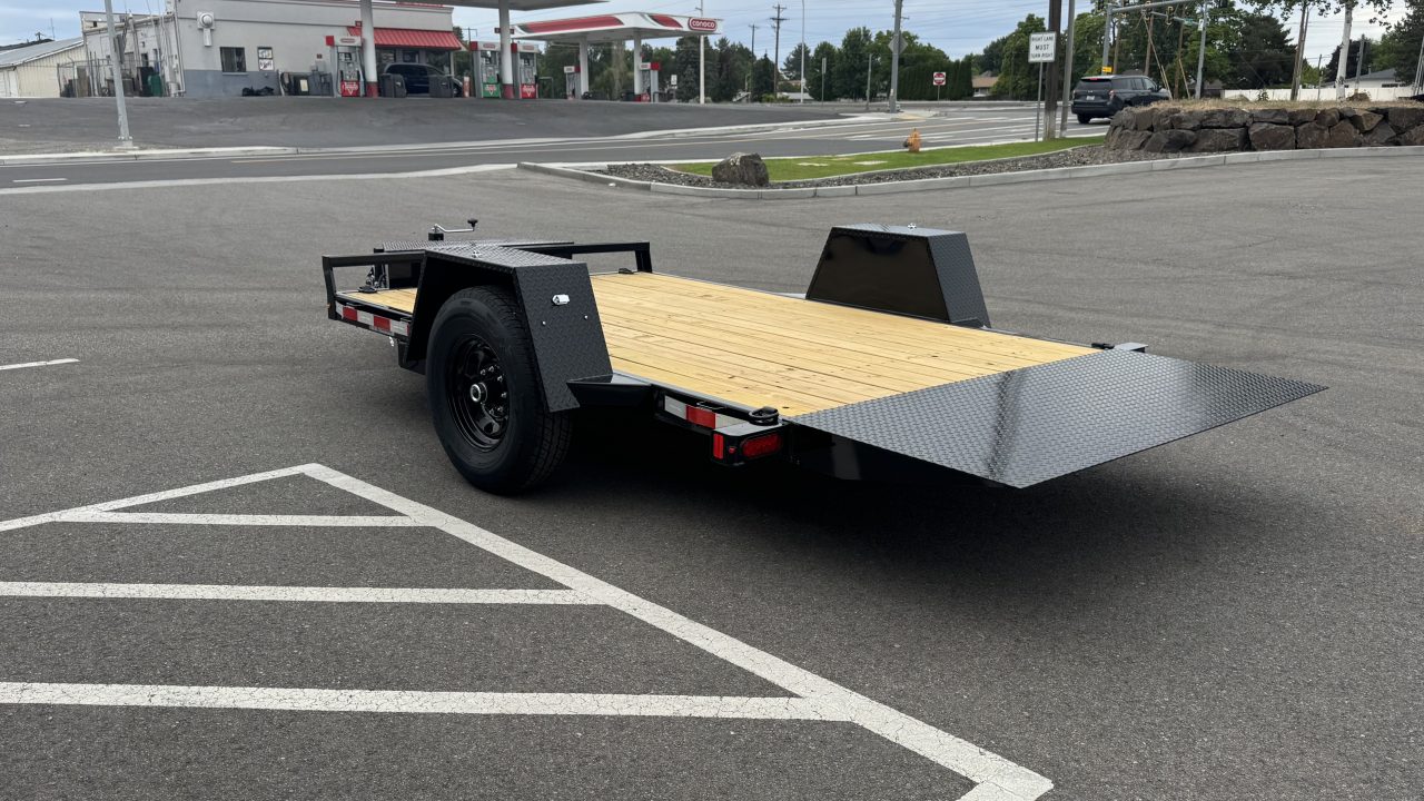 New 2026 Sure-Trac 6.5 x 12 Single Axle Tilt 7.8K Tilt Trailer
