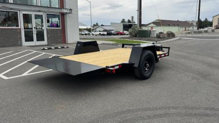 New 2026 Sure-Trac 6.5 x 12 Single Axle Tilt 7.8K Tilt Trailer