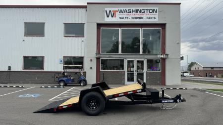 New 2026 Sure-Trac 6.5 x 12 Single Axle Tilt 7.8K Tilt Trailer
