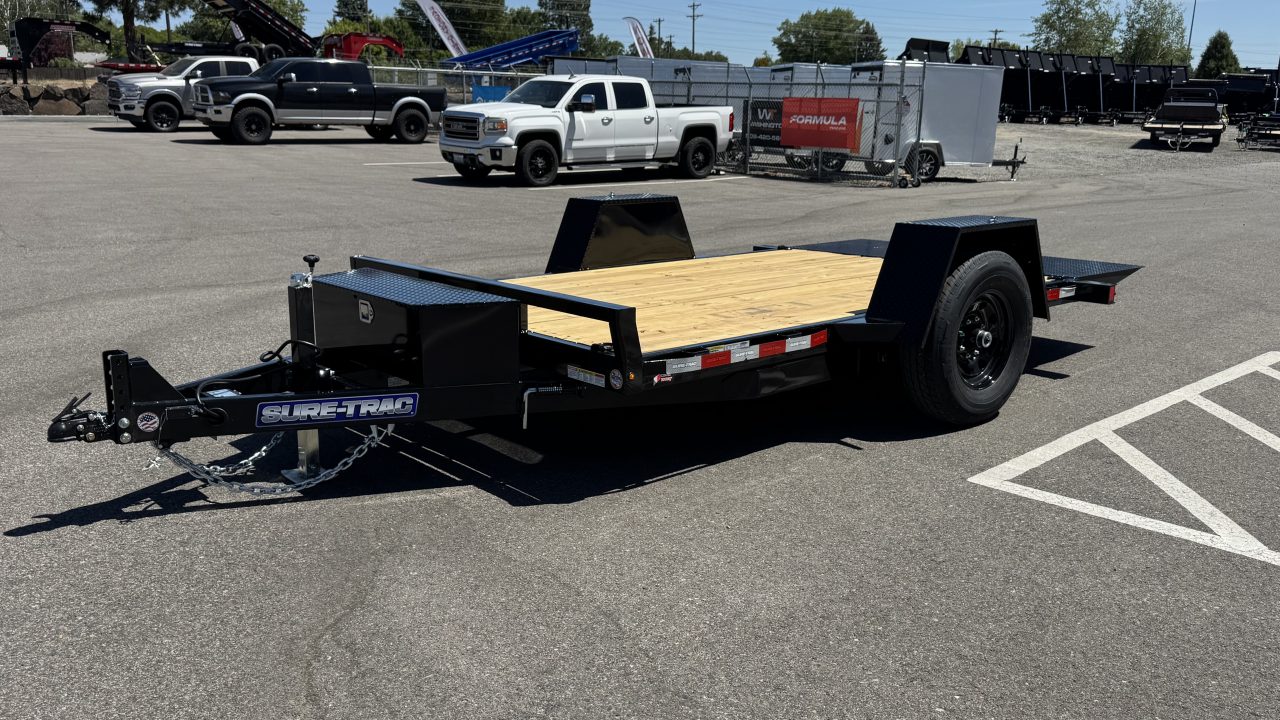 New 2026 Sure-Trac 6.5 x 12 Tilt 7.8K Equipment Trailer