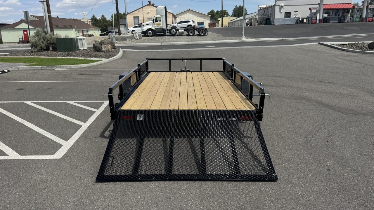 New 2026 Sure-Trac 7 x 14 Tube Top ATV Utility Trailer 3K GVWR