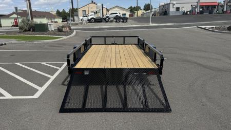 New 2026 Sure-Trac 7 x 14 Tube Top ATV Utility Trailer 3K GVWR