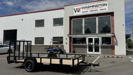 New 2026 Sure-Trac 7 x 14 Tube Top 3K Utility Trailer