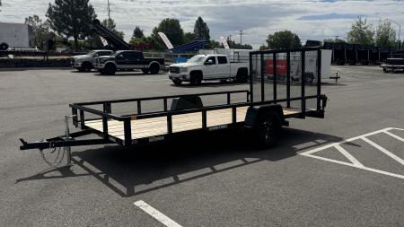 New 2026 Sure-Trac 7 x 14 Tube Top 3K Utility Trailer