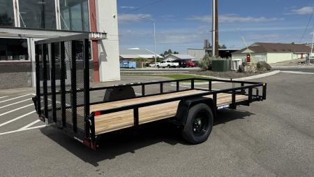 New 2026 Sure-Trac 7 x 14 Tube Top 3K Utility Trailer