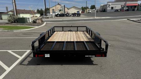New 2026 Sure-Trac 7 x 14 Tube Top 3K Utility Trailer