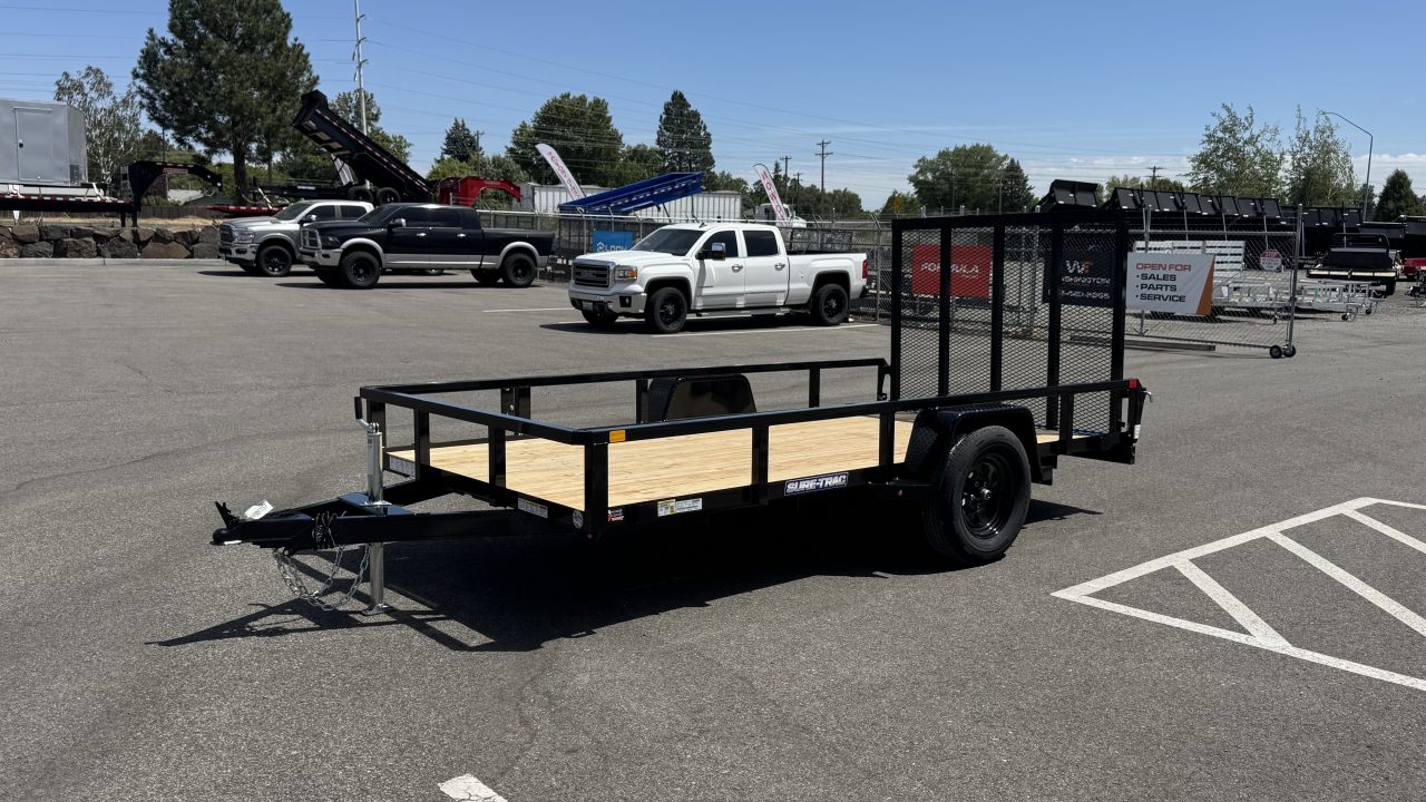 New 2026 Sure-Trac 6 x 12 Tube Top 3K Utility Trailer